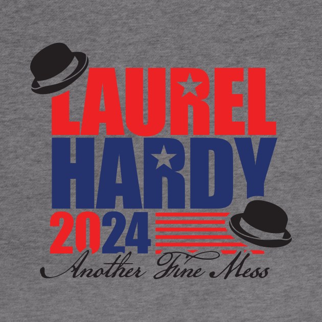 Laurel and Hardy 2024 by MindsparkCreative
